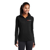  Sport-Tek® Ladies Sport-Wick® Stretch 1/2-Zip Pullover